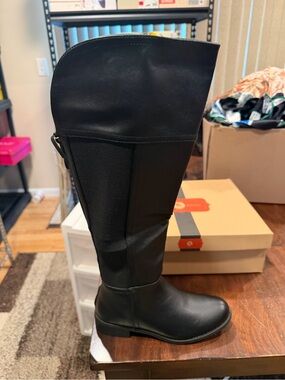 Ball Band Women’s Lillian-152 Over The Knee Boots Black Size 7 M